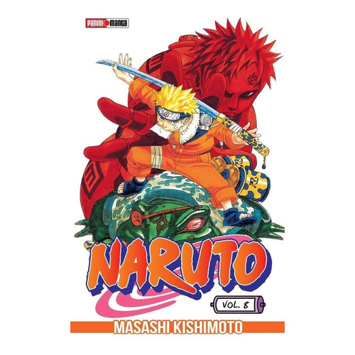 Manga, Naruto Vol. 8 - Kishimoto - Panini Manga