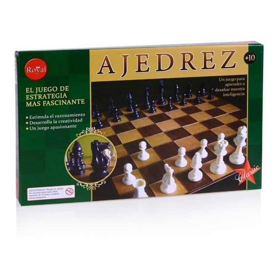 Juego Ajedrez Royal Estrategia Ingenio Inteligencia Febo