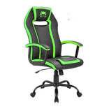 Silla Gamer Qte Ergonomica Escritorio Ajustable Pcreg Color Verde