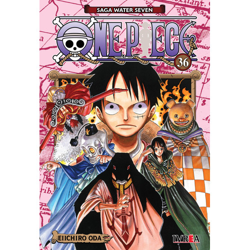 One Piece 36, de Eiichiro Oda. Serie One Piece, vol. 36. Editorial Ivrea Argentina, tapa blanda en español, 2023