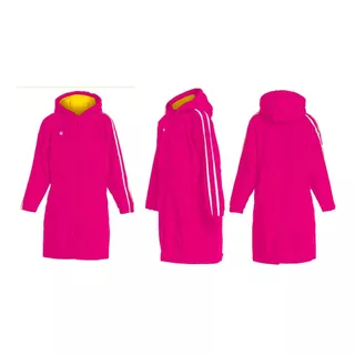 Chamarra Parka De Natacion Adulto Mujer Dama Adz Pink