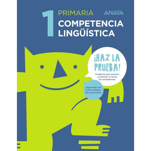 Competencia Lingãâ¼ãâstica 1., De Clar Boluda, Mª Del Carmen. Editorial Anaya Educación, Tapa Blanda En Español