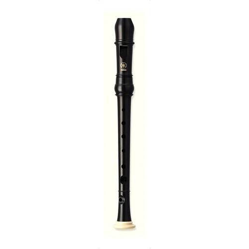 Flauta Dulce Sopranino Barroca Yamaha Yrn-302b Ii Yrn302bii Color Negro