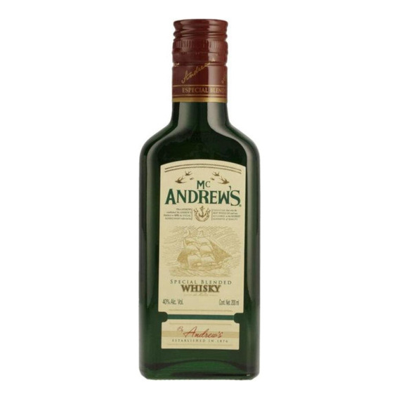 Paquete De 3 Whisky Mc Andrews Special Blended 200 Ml