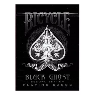 Baralho Bicycle Ghost Black - Premium