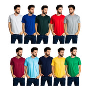 10 Camisetas Malha Fria Uniforme 12 Cores A Escolher