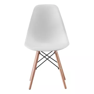 Silla Eames Blanca Moderna. Hogar, Comedor, Cafeteria.