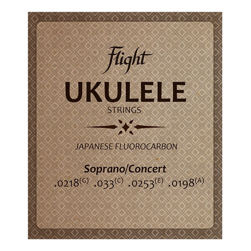 Cuerdas Para Ukelele Soprano O Concierto Flight Fussc-100