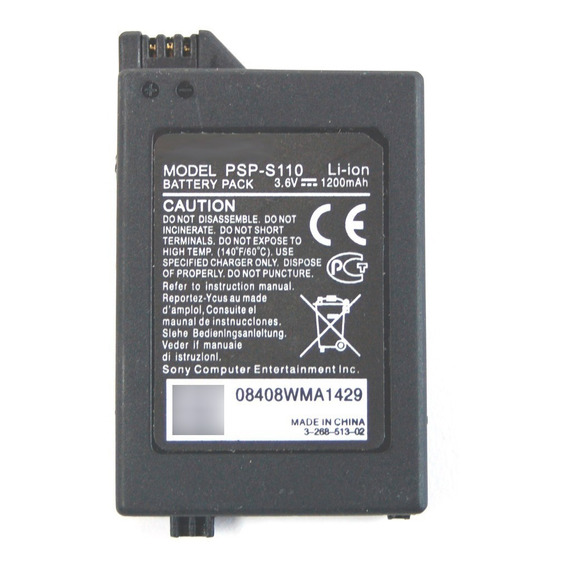 Batería Compatible Con Psp Para 2000/3000 