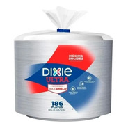 Dixie 186 Platos De Papel Desechables De 25.5cm