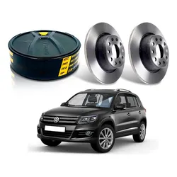  Disco Freio Traseiro Tiguan 2.0 2009 A 2016