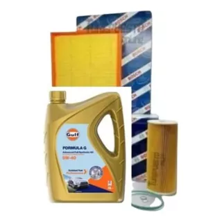 Kit De Filtros X2 Y Aceite Gulf 5w40 Bora Y Golf Tdi