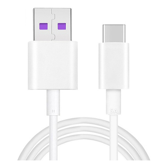 Cable Usb Tipo C Carga Rapida 5a Para Huawei Xiaomi Motorola