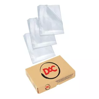 Envelope Saco Plastico A4/oficio 300un 0.20 Extra Grosso Dac