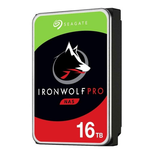 Seagate Ironwolf Pro 16tb Nas Hard Drive 7200 Rpm 256 Mb Cac Color Negro
