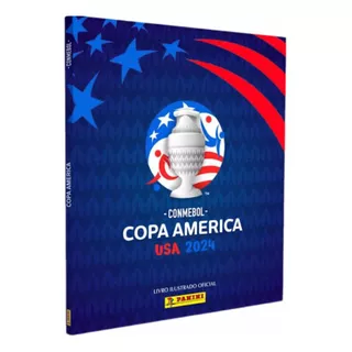 Kit 20 Envelopes (100 Figurinhas) +álbum Copa América 2024