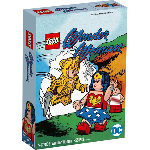 Lego Dc Wonder Woman Edición Limitada 77906 - 255 Pz