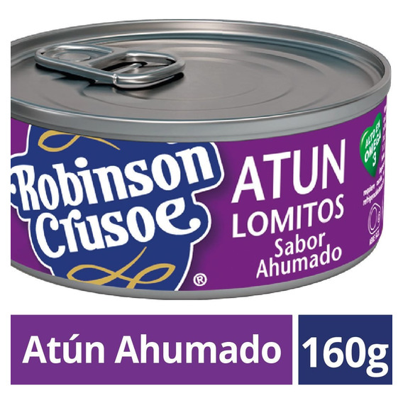 Atún Lomito Robinson Crusoe Ahumado 160 G