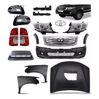 Kit Transformação Toyota Hilux 2012 2013 2014 2015 - 1°linha