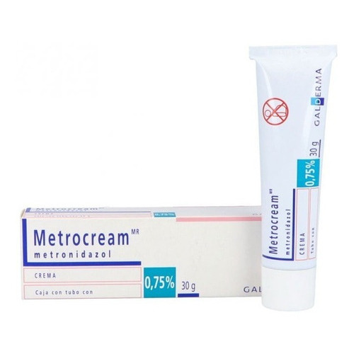 Metrocream (metronidazol) Crema 30g Galderma Tipo De Piel Piel Seca