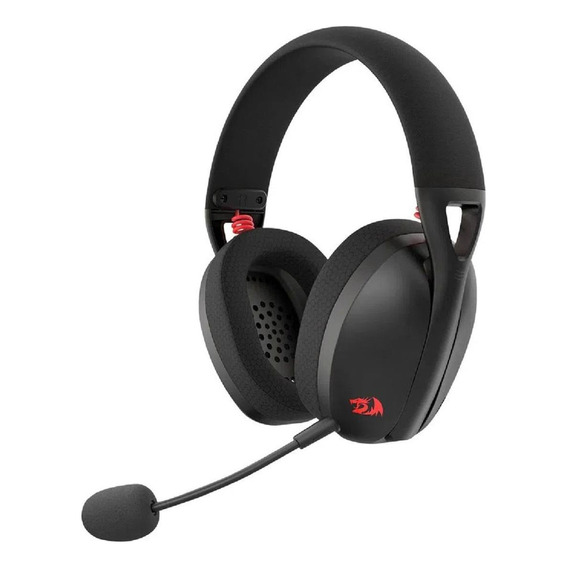 Audífonos over-ear Redragon Ire H848 con bluetooth, color negro. 