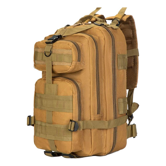 Mochila Tactica Militar Outdoor Pentagon 30l Impermeable Color Ocre