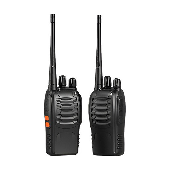 2 Pcs Radios Walkie Talkie Recargable, Con Manos Libres