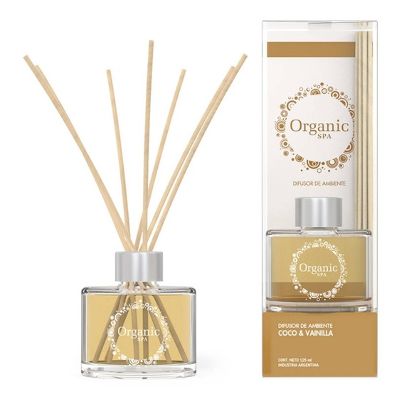 Difusor De Aroma Mikado 125 Ml Aromatizante Organic Spa