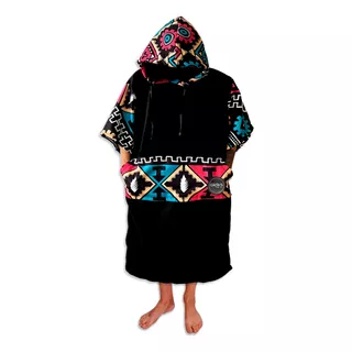 Ponchos De Toalla Playeros Secado Rapido Cambiadores Unisex