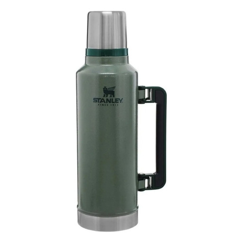 Stanley Termo Clásico 1.4 LTS Asa Plegable de acero inoxidable verde