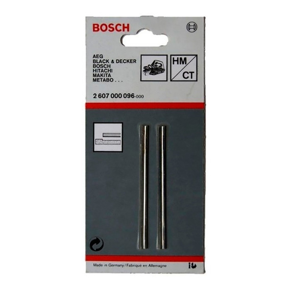 Cuchillas Reversibles Bosch Para Cepillo Eléctrico X2unis.