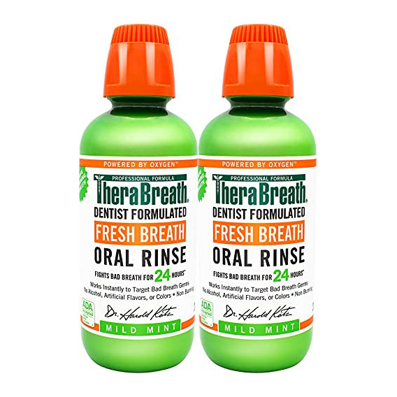 Therabreath Fresh Breath, Formulado Las 24 Horas Por El Dent