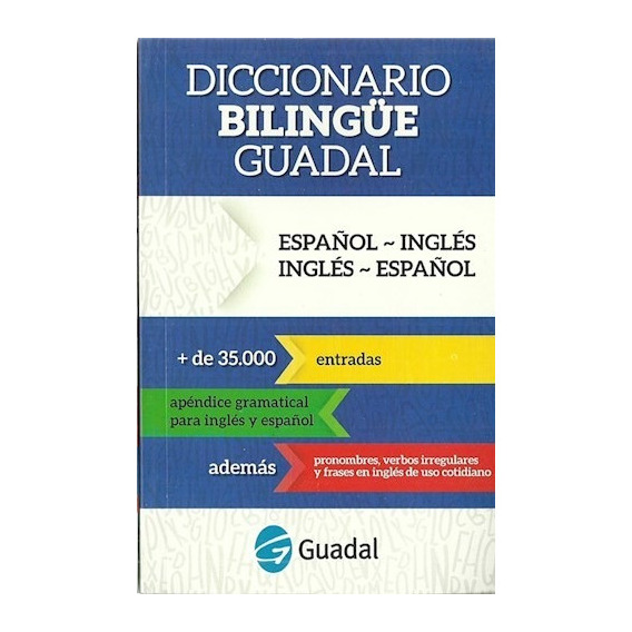 Libro Diccionario Bilingue  Ingles - Castellano  Castellano 