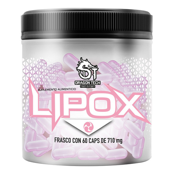 Dragon Tech Lipox, L-carnitina, Cetonas De Frambuesa 60 Caps