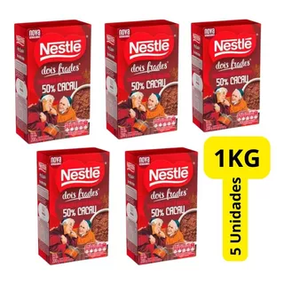 Chocolate Pó Solúvel Padre Nestlé 50% Cacau 1kg Oferta 5un