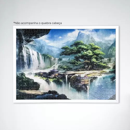 Marco Duarte Mota Moldura 50x70 com Vidro para Quadros e Quebra Cabeça  puzzle 1000 peças Grow Estrela Toyster Pais & Filhos Copag Galápagos  Ravensburger Clementoni Trefl PuzzleMania color blanco optic de 70cm