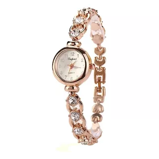 Relógio Bracelete Feminino Lvpai Argolas Aço Inox Analógico