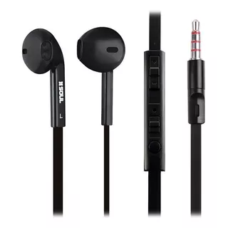 Auriculares Soul S389 Manos Libres Micrófono Celular 3.5mm Color Negro