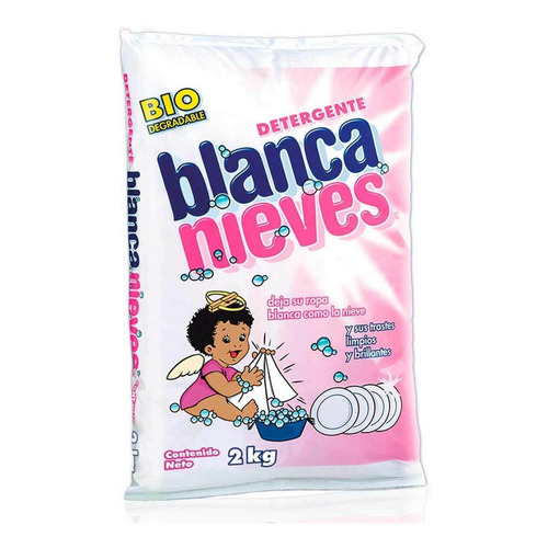 Detergente En Polvo Blanca Nieves Multiusos 2kg