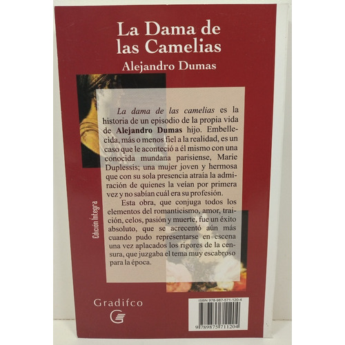 Alejandro Dumas - La Dama De Las Camelias - Libro