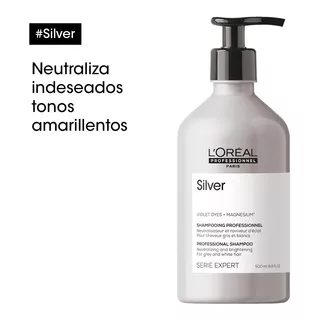 Shampoo L´oreal Professionnel Silver Magnesium 500 Ml