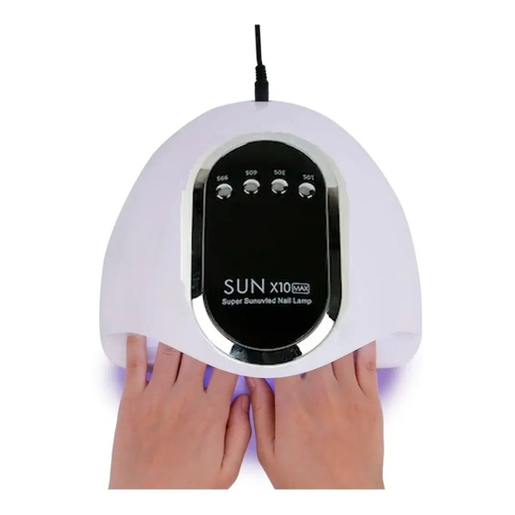 Lampara De Uñas Uv 280 W 45 Led Cabina Seca Uñas Manos Pies