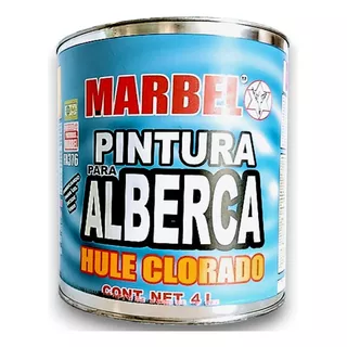 Pintura Para Alberca Marbel 9 Colores 4 Litros