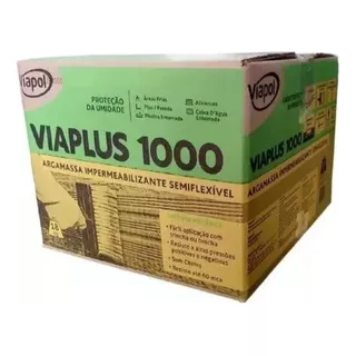 Viaplus 1000 Viaplus Top 18kg - Impermeabilizante Viapol