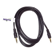 Cable Audio Mini-plug Stereo Macho/macho De 3.5mm Nisuta