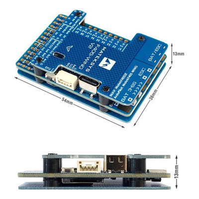 Controlador De Vuelo Mateksys F405 Wing V2 Para Ala Fija Fc