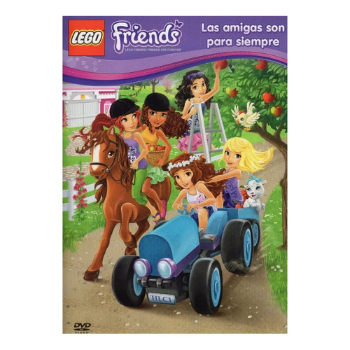 Lego Friends Las Amigas Son Para Siempre Pelicula Dvd