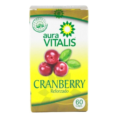 Cranberry Reforzado Aura Vitalis X 60 Capsulas