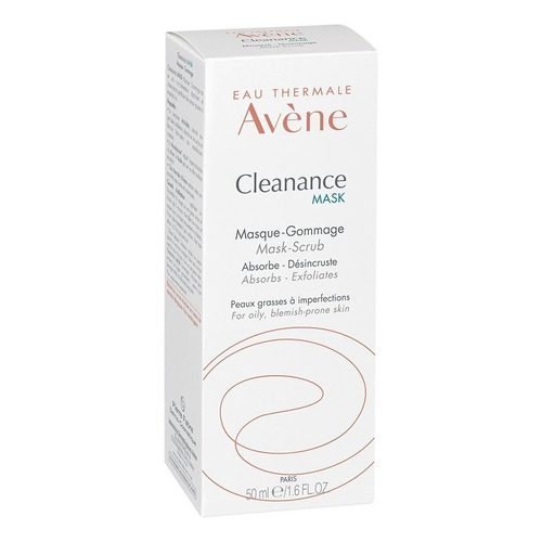 Avene Cleanance Mask Mascarilla Exfoliante Piele Grasa 50ml