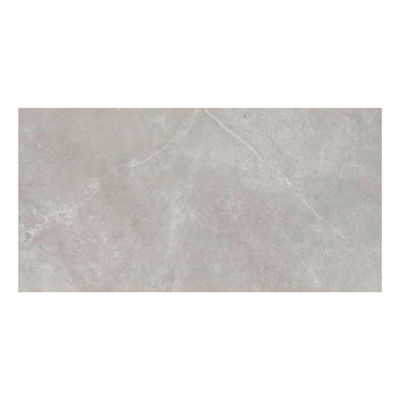 Porcelanato Para Piso Y Pared De 60x120 Gris Rustico Mate Li